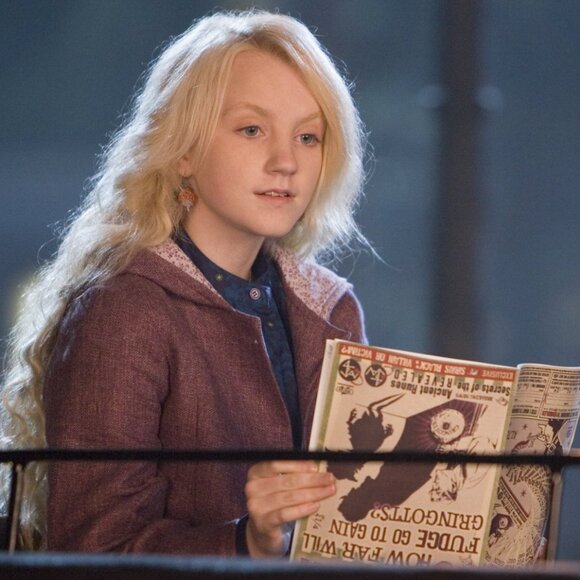 Star Print Pleated Blouse Shirt ASO Luna Lovegood - Picture 5 of 5